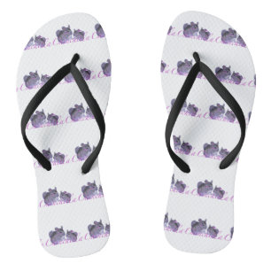 Chinchilla Pair von Flip Flops