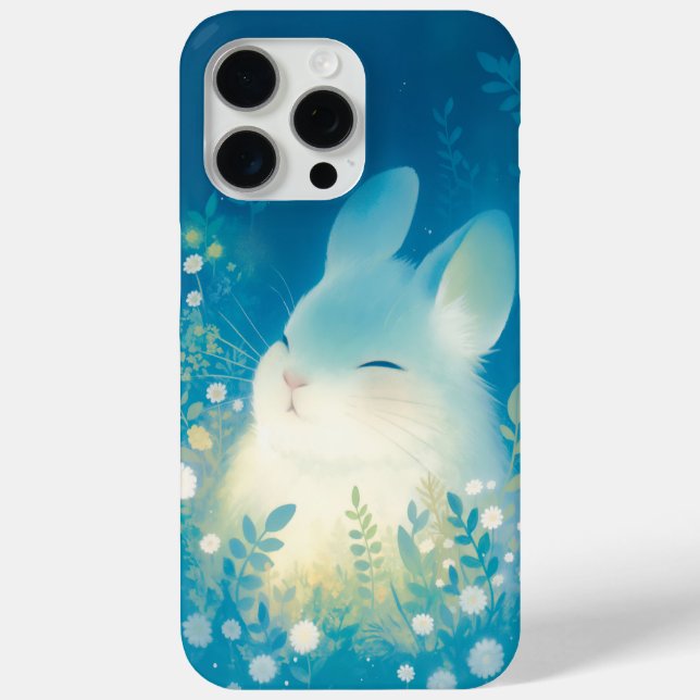 Chinchilla Serene Floral Retreat Case-Mate iPhone Hülle (Rückseite)