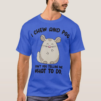 Chinchilla Süße Tier Pet Chinchilla Owner Wildli T-Shirt