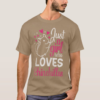 Chinchillas Tierbedarf Süßer Junge T-Shirt