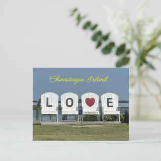 Chincoteague Island Postcard Feiertagspostkarte