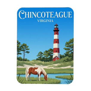 Chincoteague National Wildlife Refuge USA Magnet