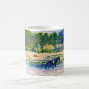 Chincoteague Ponies Painting Kaffeetasse