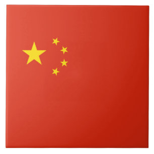 Chine drapeau Carreaux en céramique