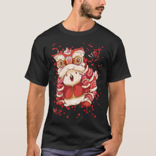 Chines neues Jahr des Kaninchendrachentanzes Neuja T-Shirt