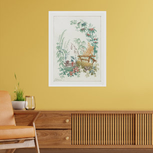 "Chinese Arabesques" von Jean-Baptiste Pillement Poster