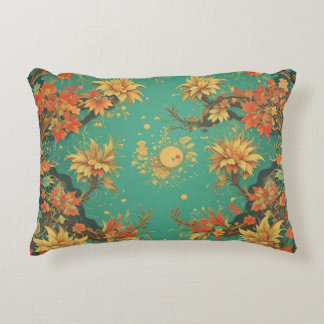 chinese background accent pillow dekokissen