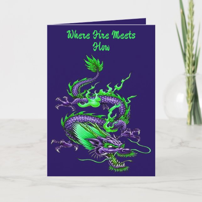 Chinese Coiling Dragon Mythical Time Controlling   Karte (Vorderseite)