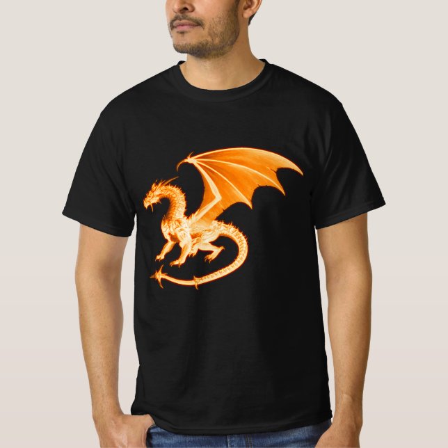 Chinese Drachenshirt T-Shirt (Vorderseite)