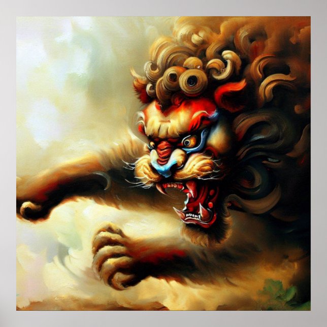 Chinese Foo Lion (10) Poster (Vorne)