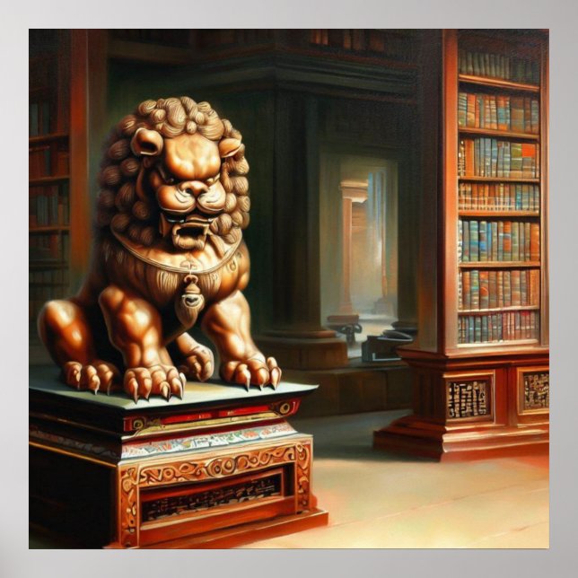 Chinese Foo Lion (30) Poster (Vorne)