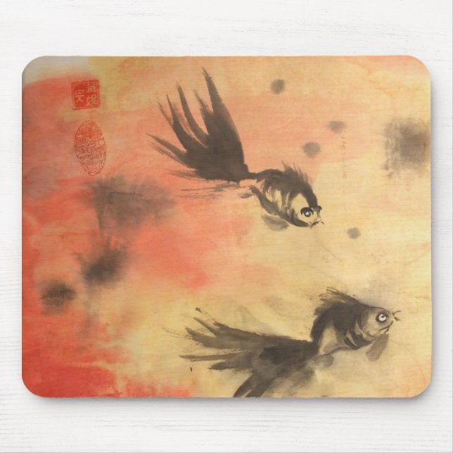 Chinese Golfish Mousepad (Vorne)