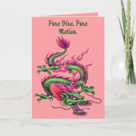 Chinese King Dragon Mythical Morphing Creature  Karte