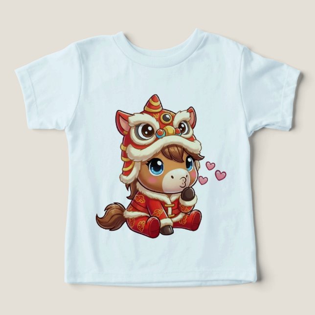 Chinese New Year Horse 2026 Zodiac (Design Recto)