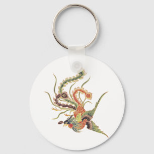 Chinese Phoenix - Fenghuang mythologische Vögel A Schlüsselanhänger
