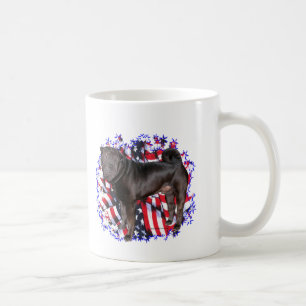 Chinese Shar-Pei Patriot Kaffeetasse