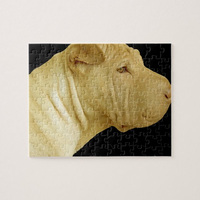 Chinese Shar-Pei Puzzlespiel (Horizontal)