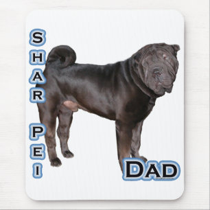 Chinese Shar-Pei Vater 4 Mousepad