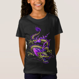 Chinese Yellow Wise Dragon Mythical Creature  T-Shirt