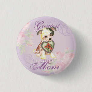 Chinesisch-Created-Heart-Mama Button