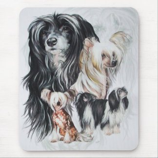 Chinesisch Crested Ghost Mousepad