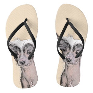 Chinesisch entworfene haarlose Malerei Original Hu Flip Flops