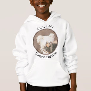 Chinesisch entworfene haarlose Malerei Original Hu Hoodie