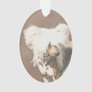 Chinesisch entworfene haarlose Malerei Original Hu Ornament