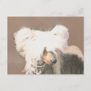 Chinesisch entworfene haarlose Malerei Original Hu Postkarte