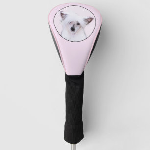 Chinesisch gezapfte Powderpuff-Malerei - Hundekuns Golf Headcover