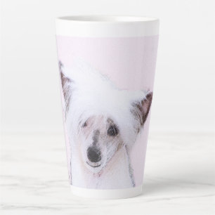 Chinesisch gezapfte Powderpuff-Malerei - Hundekuns Milchtasse