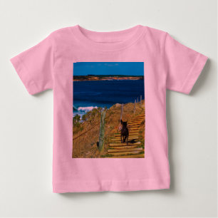 Chinesisch gezinkter Welpen-Hund-Steals-Teddy Baby T-shirt