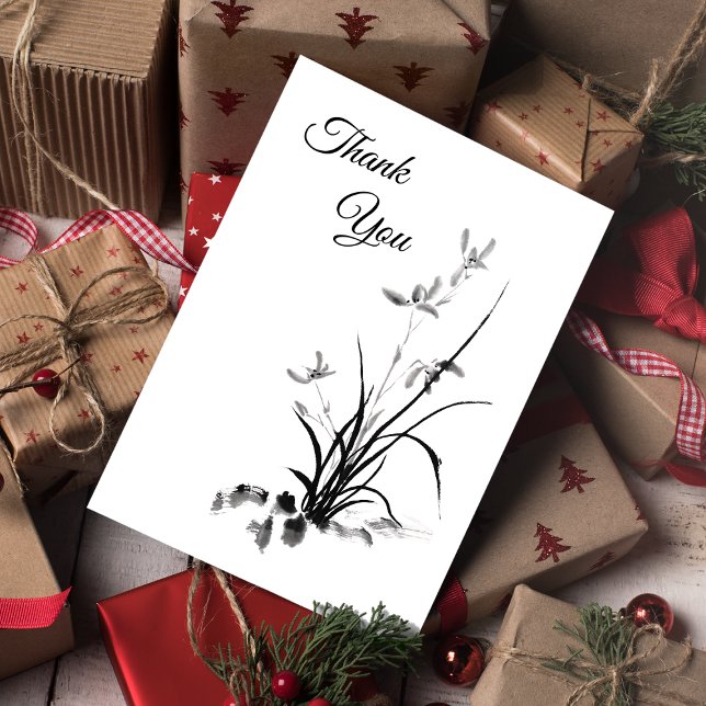 Chinesisch Iris - bw. Foto Postkarte (Von Creator hochgeladen)