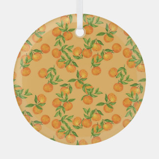 Chinesisch Japanisch inspiriert, Aquarellrückwand Ornament Aus Glas