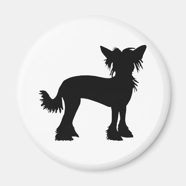 Chinesisch-kreierte Silhouette Magnet (Vorne)