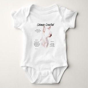 Chinesisch-kreiertes (haarloses) Geschichtsdesign Baby Strampler