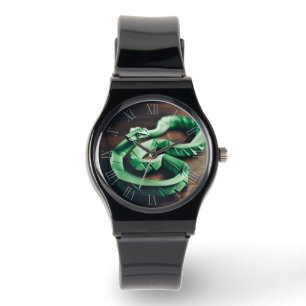Chinesisch Neujahr Schlange Origami Zodiac Birthda Armbanduhr