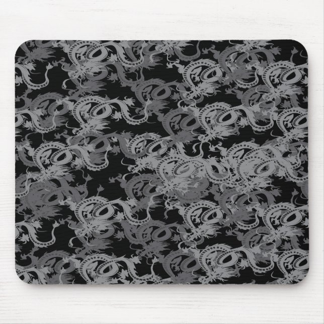 Chinesisch Ying Yang Dragon Mousepad (Vorne)