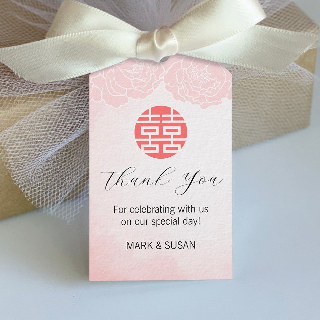 Chinesische Aquarellfarben - Doppel-Glücksfestival Geschenkanhänger (Von Creator hochgeladen)