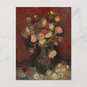 Chinesische Aster und Gladioli   Vincent van Gogh Postkarte