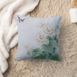 Chinesische Blume mit Butterfly Kissen
