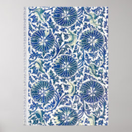 Chinesische Blumendekoration von Owen Jones Poster
