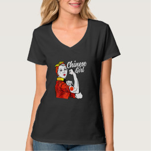 Chinesische China Flaggenkultur Land R T-Shirt