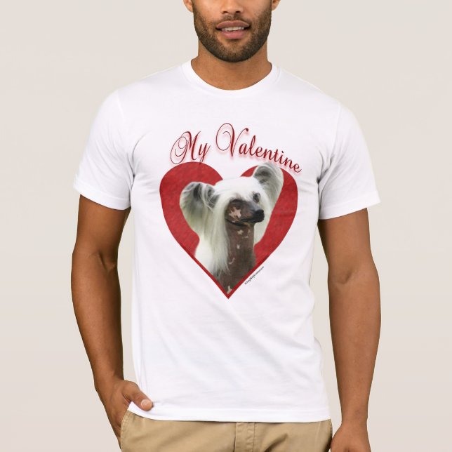 Chinesische Crested True Love T-Shirt (Vorderseite)