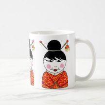 Chinesische Damen-Tasse
