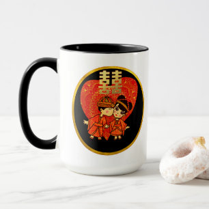 Chinesische Dekoration für Hochzeitsgeschenke - Ni Tasse