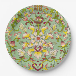 Chinesische Design Paper-Teller Pappteller