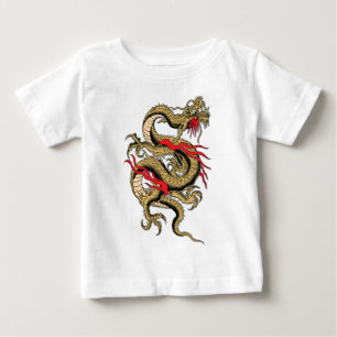 Chinesische Drache anpassbare Designs Baby T-shirt