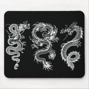 chinesische Drachen Mousepad