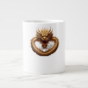 Chinesische Drachenkraft Jumbo-Tasse